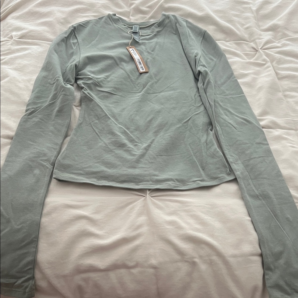 Skims cotton jersey long sleeve